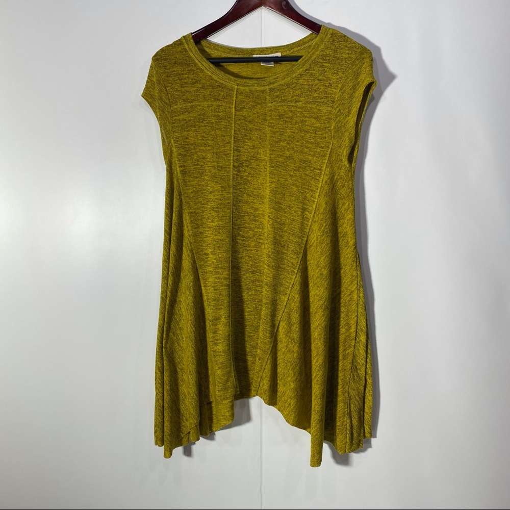 Indigo Thread Tunic, Gold and Yellow, Size XS